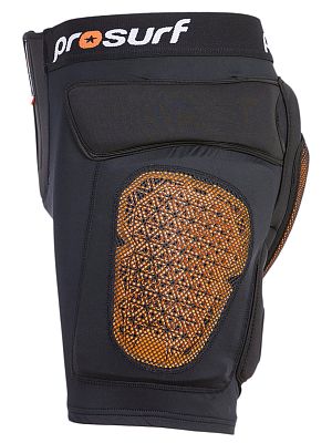 Превью  Защитные шорты PROSURF Protection Short Full Black (PS04)